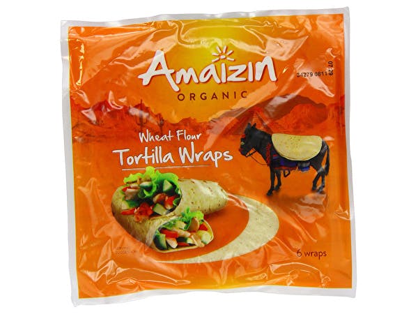 Amaizin Tortilla Wraps - Semifresh (6 Wraps)