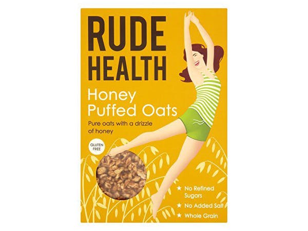 Rude Health Puffed Oats - Honey