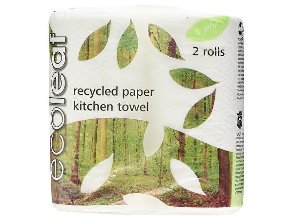 Ecoleaf 3Ply Kitchen Towel