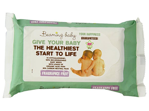Beaming Baby Baby Wipes - Fragrance Free