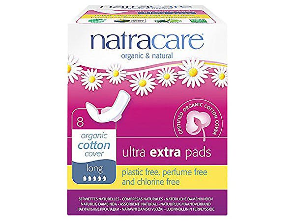 Natracare Ultra Extra Pads With Wings - Normal