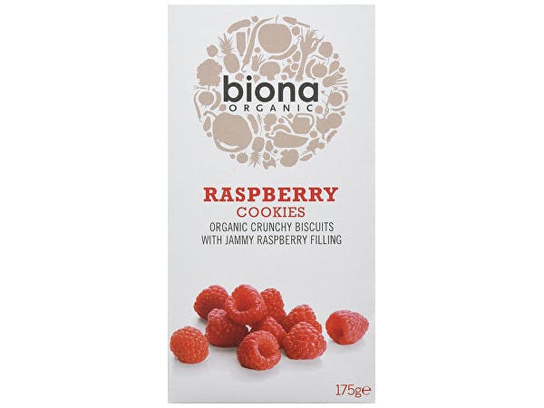 Biona Raspberry Filled Cookies