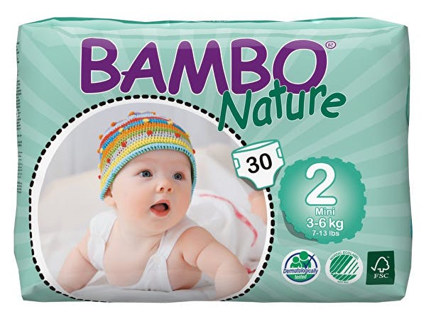 Bambo Nature Nappies - Mini Size 2