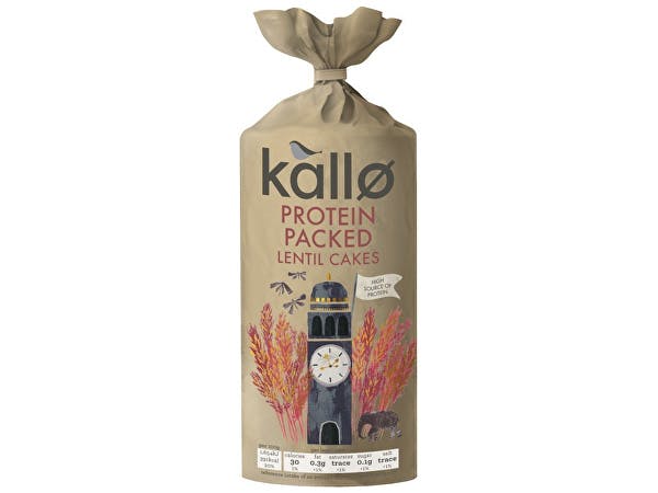 Kallo Protein Packed Lentil Cakes