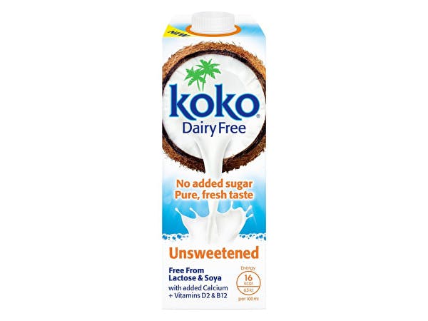 Koko Dairy Free Unsweetened UHT Coconut Milk